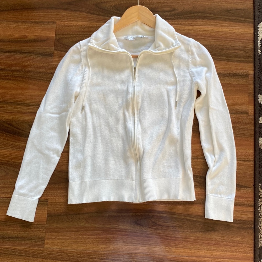 Contemporaine full zip sweater. Size small.